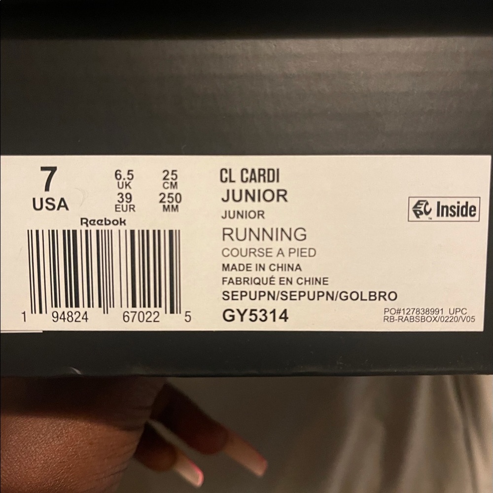 cardi b tennis shoes